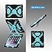 Ipad case, Afranker Ipad 2 case, Ipad 3 case, Ipad 4 Case Plastic Kid Proof Extreme Duty Dual Protective Back Cover with Kickstand Black/blue