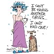 I Can't Be Having A Crisis - White Nightshirt in a Bag I Can't Be Having A Crisis - White Nightshirt in a Bag