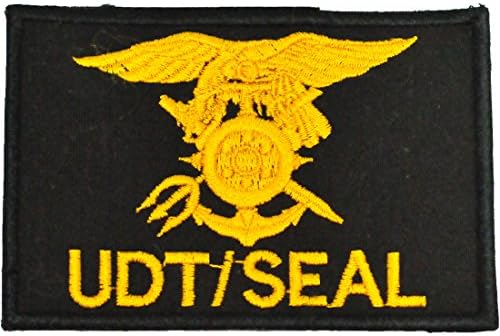 Enitel Patch' Rokn Udt/seal Full Color Patch 3.5" X 2.3" Militaly Emblem