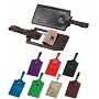 Security Leather Luggage Tags by Winn International