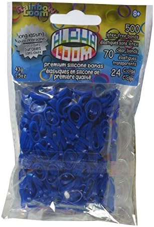 Rainbow Looms 494 B0229 Navy Blue Alpha Bands by Rainbow Looms