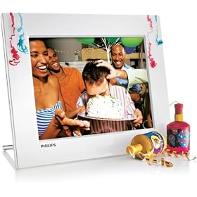 Philips - SPF2027 - Cadre photo num�rique 7'' - 800 x 600 - 512 Mo - Blanc
