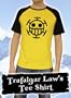 One Piece T/S Trafalgar Law L [ One Piece T-Shirt Trafalgar Law Taglia L ]