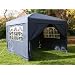 3x3mtr Blue Pop Up Gazebo, FULLY WATERPROOF, INCLUDES WindBar and Four Sides and Bag.