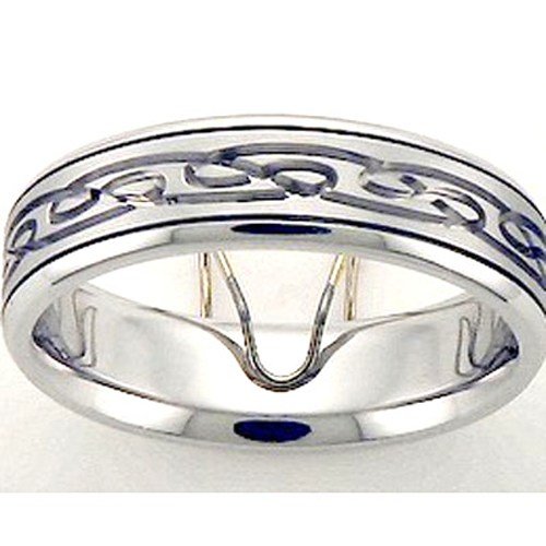 Celtic wedding rings spin