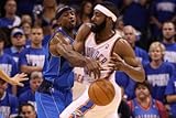 IMAGE OF Dallas Mavericks v Oklahoma City Thunder - Game Three, Oklahoma City, OK - MAY 21: Jason Terry and by Christian Petersen, 48x72