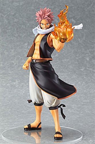 Anime PVC 1/7 Fairy Tail Natsu Dragnir Action Figure Natsu Dragneel Model Toy Decoration Collections Men Gift 23cm
