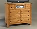 Grandma's Keepsakes 8-Drawer Media Dresser