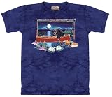 Canoeing Bear T-shirt 100% Cotton KIDS - TEENS & ADULTS Short Sleeve Shirt