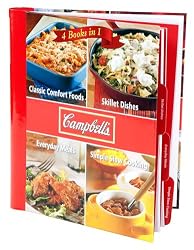 Campbell's 4 Cookbooks in 1: Classic Comfort Foods, Skillet Dishes, Everyday Meals, Simple Slow Cooking