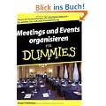 Meetings und Events organisieren f�r Dummies