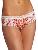 Calvin Klein Womens Lace and Sheen Hipster