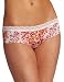 Calvin Klein Women's Lace and Sheen Hipster