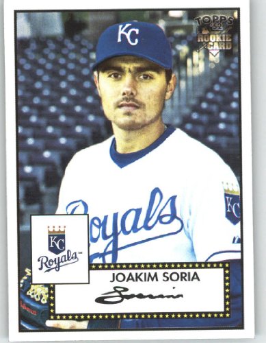 2007 Topps 52 (1952 Edition) #98 Joakim Soria RC - Kansas City Royals (RC - Rookie Card) (Baseball Cards)