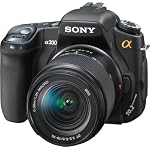 Sony Alpha DSLRA300K 10.2MP Digital SLR Camera with Super SteadyShot Image Stabilization with DT 18-70mm f/3.5-5.6 Zoom Lens