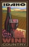 Northwest Art Mall 11 x 17 Poster Idaho Wine Country by Paul A. Lanquist