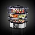Swan 3-Tier Digital Food Steamer