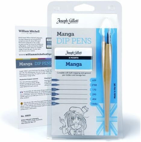 William Mitchell Calligraphy Set of Five Witch Pens