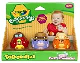 Crayola 3ct. TaDoodles Washable Easy Stampers (Cow, Parrot, Donkey)