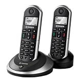 Sagem - D16T Duo - T�l�phone sans fil DECT/GAP + 1 Combin� suppl�mentaire - Afficheur alphanum�rique - Identification de l'appelant - R�pertoire 30 contacts