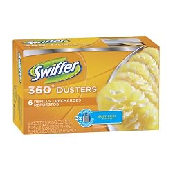 Swiffer 360 Disposable Cleaning Dusters Refills, Unscented, 6-Count (Pack of 2) (Packaging May Vary)