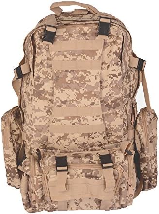 Aselling Molle Outdoor Tactical Assault Backpack Camping Hiking Bag-D