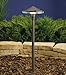 Kichler 15317AZT Path & Spread 1-Light 12V, Textured Architectural Bronze