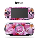 Protective Vinyl Skin Decal for SONY PSP - Flowers