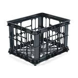 Rubbermaid 44806 Letter/Legal Crate-A-Filet, 14w x 17d x 11-1/4h, Black