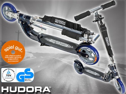 Hudora Roller Scooter Big Wheel XXL 144 Laserblau Hudora Roller Scooter Big Wheel XXL 144 Laserblau