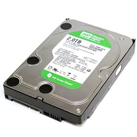 Western Digital Caviar Green 2 TB Desktop Hard Drive WD20EARX by 