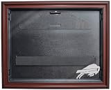 NFL Buffalo Bills Removable Face Jersey Display -Mahogany with Museum Quality UV Upgrade