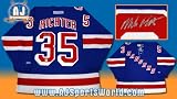 MIKE RICHTER New York Rangers SIGNED Hockey JERSEY