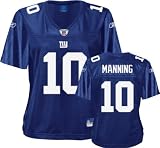 Eli Manning New York Giants Women's Blue Premier Jersey