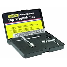 General Tools 167 Professional Tap Wrench Set