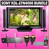 Sony Bravia N-Series KDL-37N4000 37in. 720P Widescreen LCD HDTV (Black) and Wall Mount Accessory Outfit
