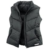 TAIGA Cypress 700 - Women's Zip European Goosedown Down Vest, Black, MADE IN CANADA