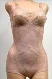 Venus NUDE micro MESH BODYSUIT CORSET #3571 sz 34A