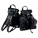 Italian Mosaic Maxam Design Genuine Lambskin Leather Backpack/Purse