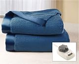 Sunbeam Twin Royal Nights Blueberry Electric Heated Blanket
