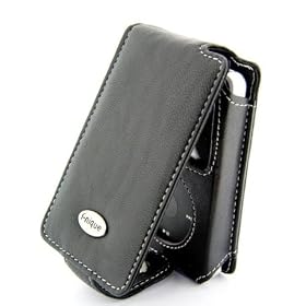 i-nique Tuff-Luv Exec Soft Napa Leather Case For Apple iPod Classic - 80GB - Black