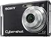 Sony Cybershot DSCW80 7MP Digital Camera with 3x Optical Zoom and Super Steady Shot (Black) with Cradle and Case