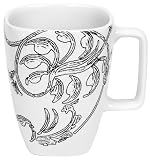 Corelle Square 11-Ounce Stoneware Mug, Boheme