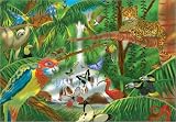 Melissa and Doug 1379 Rain Forest Cardboard Jigsaw Puzzle