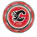 NHL Calgary Flames Neon Clock - 14 inch Diameter