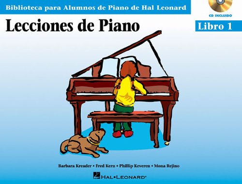 Piano Lessons Book 1 - Book/CD Pack - Spanish Edition (Educational Piano Library) (Biblioteca Para Alumnos de Piano de Hal Leonard)