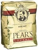 Review Pear's Gourmet  / Pear's Gourmet 100% Arabica Hazelnut Coffee, Ground, 24-Ounce Bags (Pack of 4)