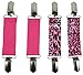 N'Ice Caps 2 Pairs Kids Mitten Clips - Strong Strainless Steel with Teeth