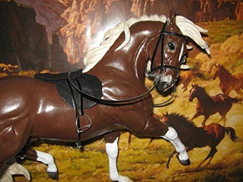 Breyer custom english saddle set