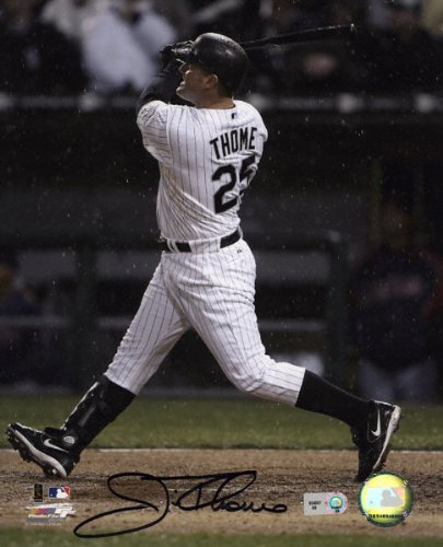 Jim Thome Chicago White Sox -Rain Shot- 8x10 Autographed Photograph